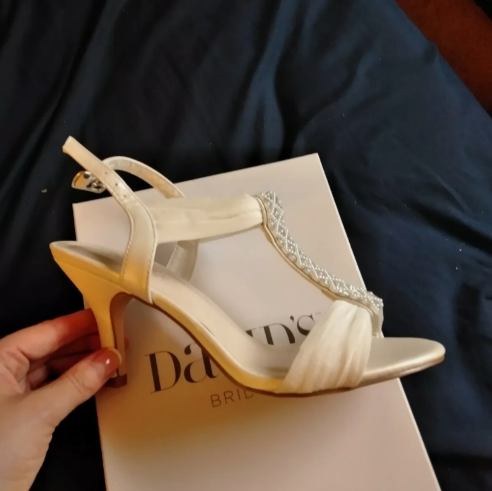 David's Bridal Wedding Shoes - Heels